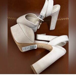 Pink heels from saks